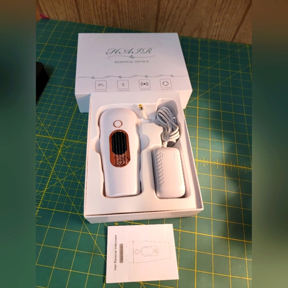 Permanent Hair Removal, IPL  Hair Removal for Women/Men, at-Home hand-held